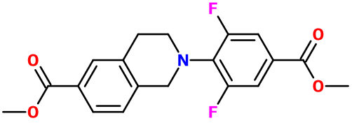 (image for) MC085107 Methyl 2-(2,6-difluoro-4-methoxycarbonylphenyl)-3,4-dihydro-1H-isoquinoline-6-carboxylate